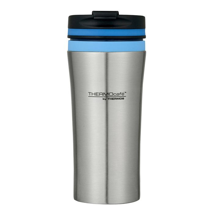 Thermocafe Stainless Steel Vacuum Insulated Travel Tumbler Blue 380ml