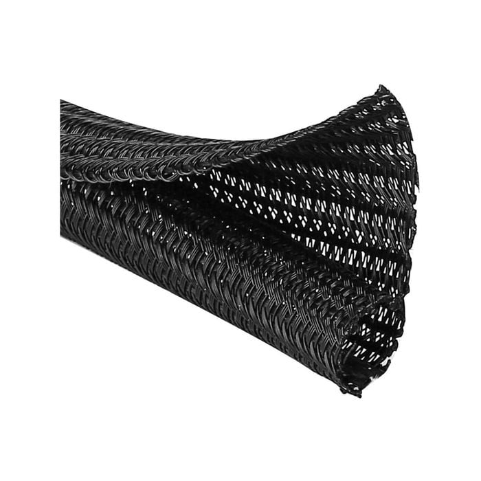 Click 19mm x 2m Braided Wrap Cable Management Sleeve