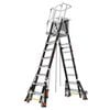 Little Giant 150kg 8-14 Step Adjustable Safety Cage Platform Ladder