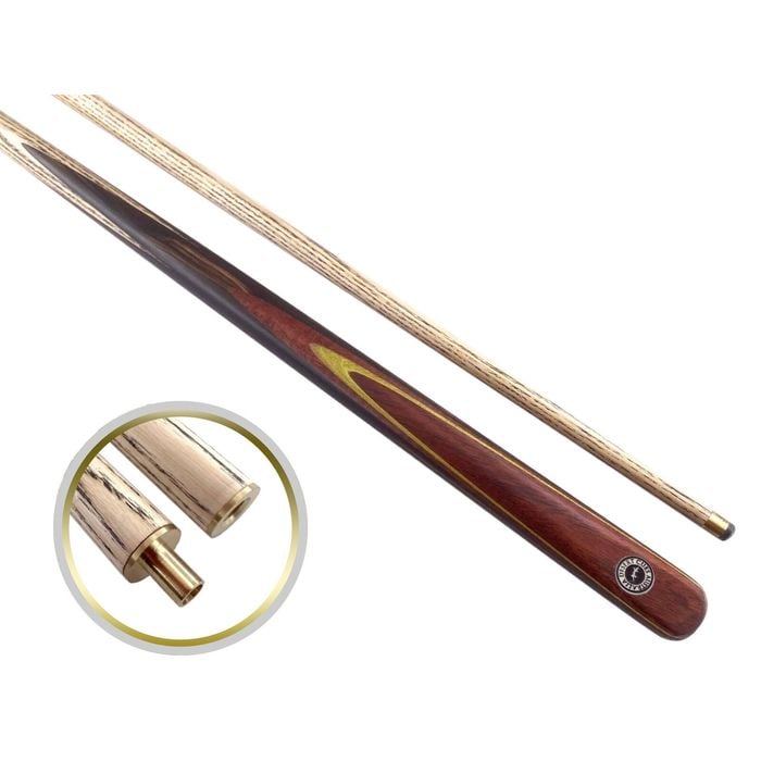 Desert Cue 2 Pieces with ebony butt with 1 darker jarrah splice