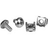 StarTech.com 100 Pkg M6 Mounting Screws and Cage Nuts for Server Rack Cabinet - Rack Screw, Cage Nut