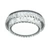 Eli & Co. Lighting Virelle 60W Tri-Colour Dimmable Crystal Chandelier Ceiling Light