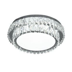 Eli & Co. Lighting Virelle 60W Tri-Colour Dimmable Crystal Chandelier Ceiling Light
