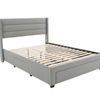 Coronado-A Bed Frame With Drawers - Double