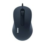 Laser Ergonomic USB Wired Mouse (Black)