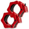 PROFLEX 2x Olympic Gym Barbell Collar, for Home Fitness Bodybuilding Weights Training Lock Clips