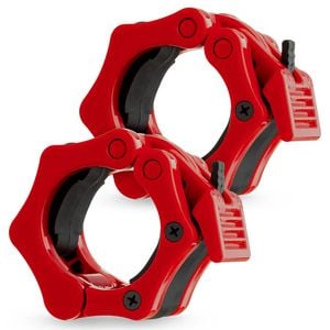 PROFLEX 2x Olympic Gym Barbell Collar, for Home Fitness Bodybuilding Weights Training Lock Clips