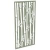ProtectorAl 300-1200 x 1201-2400mm Pale Eucalypt Bamboo Unframed Solid Aluminium Decorative Panel 