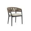 FurnitureOkay Vegas Rope Outdoor Dining Chair
