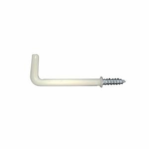 Everhang 50mm White PVC Square Hook - 5 Pack