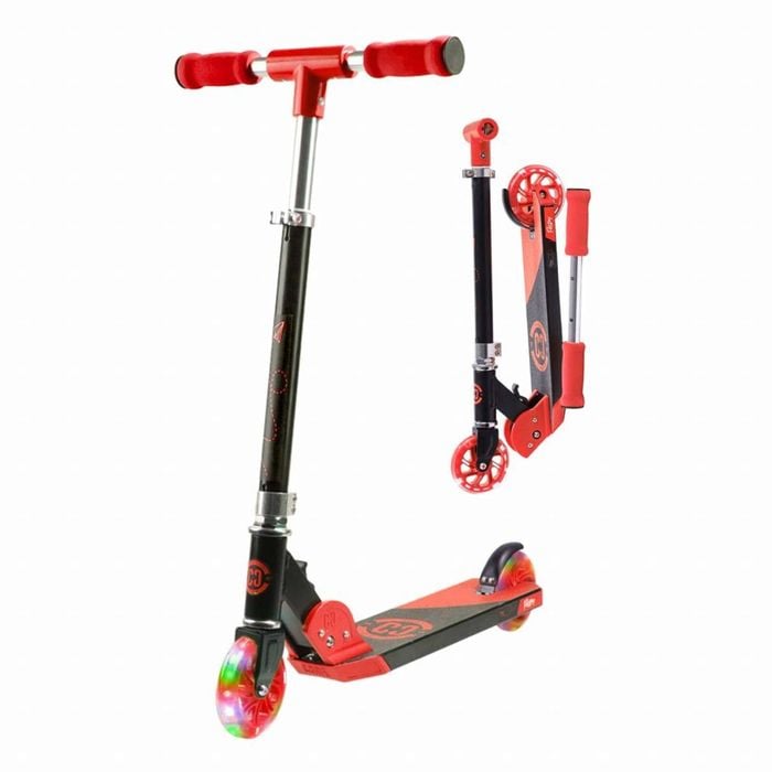 Core Kids Foldy Scooter With Led Wheels