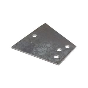 Sunrise 2/3 Hole Universal Coupling Hitch Plate Triangular 6mm - 3hcpn