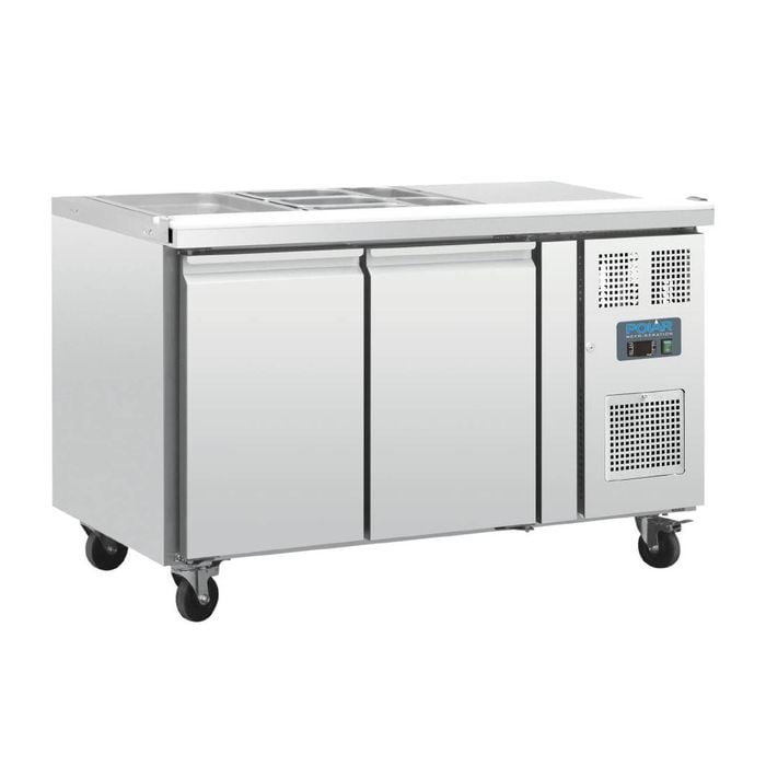 Polar 2 Door Saladette Counter - Ft281-a