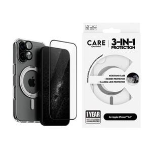 Panzer 3-in-1 Ceramic Bundle Lens & Screen Protector + Case - iPhone 16