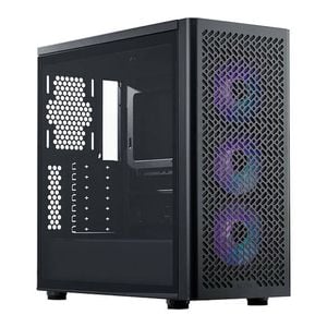 Cooler Master Elite 502 Atx Argb Fan Tempered Glass Case - Black (without Power Supply) [e502-kgnn-saz]