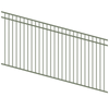ProtectorAl 1201 - 2400 x 1200mm Pale Eucalypt Raked Up to 15º DTR All Up Pool Fence Panel
