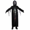 More Than Party Kids Zombie Grim Halloween Costume Glowing Skull Mask 6-9y