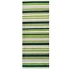 Designer Handmade Xylo Wool Rug-6295-Green-80x300cm