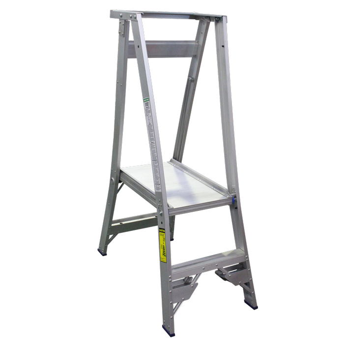 INDALEX 0.6m Industrial Aluminium 180KG Pro Series Platform Ladder