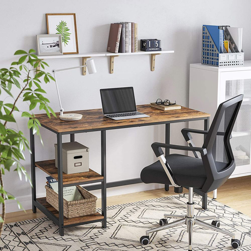 VASAGLE
  Computer Desk with 2 Shelves. I/N: 0402897