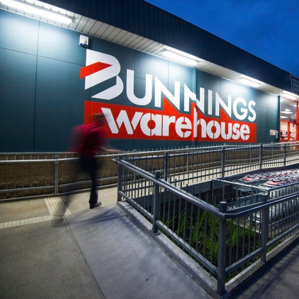 Exterior of Bunnings Warehouse in Ringwood, Victoria.