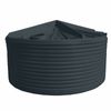 Clark Tanks 23600L Round Poly Water Tank - Metal Grey