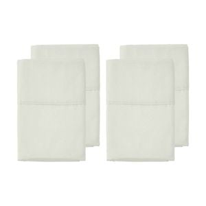 2x 2pc Grosvenor House 500TC Egyptian Cotton Standard Pillowcases Taupe