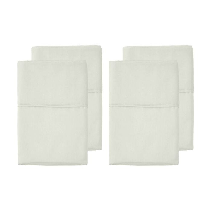 2x 2pc Grosvenor House 500TC Egyptian Cotton Standard Pillowcases Taupe