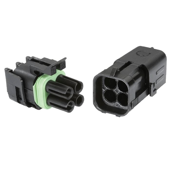 NARVA 4-Way Waterproof Connector (Pair)