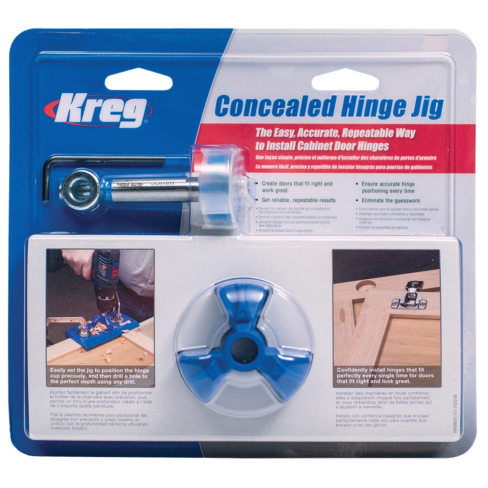 Kreg Concealed Hinge Jig Bunnings Australia