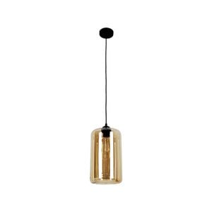 CLA Lighting MASON Oblong Glass Pendant Light - Amber
