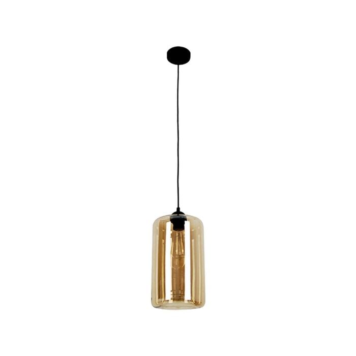 CLA Lighting MASON Oblong Glass Pendant Light - Amber