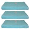 3x Bas Phillips Hayman Zero Twist Hand Towel 600gsm Cotton 60x40cm Ocean