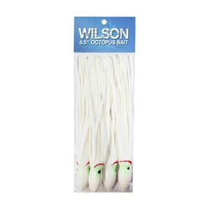 Wilson 6.5" Vinyl Octopus Squid Tail - Pearl