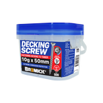 Bremick Decking Screw 10g x 50mm SPIRAL RIB T25 SS304 -500 Pack