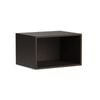 Kaboodle 360 x 500-600mm Truffle Oak Customisable Microwave Open Shelf