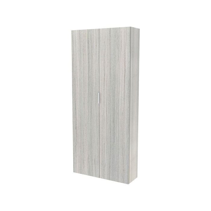 Lugna 2048 x 900 x 280mm Mist 5 Shelf Double Door Storage Cabinet
