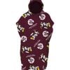 NRL Youth Hooded Towel - Manly Sea Eagles - Kids - Beach Bath - OSFM
