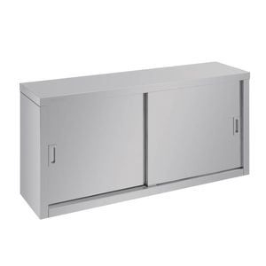 Vogue Stainless Steel Wall Cupboard 1200mm - Dl450