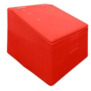 RapidPlas Chaff Bin (Low) - Red