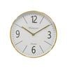 Maine & Crawford 29.5cm Barnet Metal Clock - Assorted