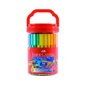 Faber-Castell Connector Pens Marker (Bucket of 50)