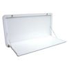 Lifestyle Table 450x1000mm White Folding Caravan Table, Camper Trailer RV Picnic