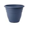 Northcote Pottery 20 x 16cm Navy Round Villa Pot