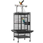 Advwin Large Bird Cage Pet Cage Metal Cage Aviary Parrot Budgie 153cm