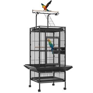 Advwin Large Bird Cage Pet Cage Metal Cage Aviary Parrot Budgie 153cm