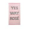 Velour Cotton Printed Beach Towel Way Rose 80 x 160 cm