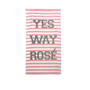 Velour Cotton Printed Beach Towel Way Rose 80 x 160 cm