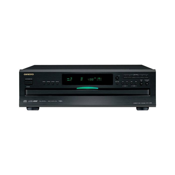 Onkyo DXC390M4 6 Disc 10W CD Player Stereo 13.1x43.2x43.5cm Black