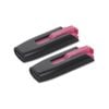 2x Verbatim Store'n'Go V3 16GB USB 3.0 Stick Drive - Hot Pink